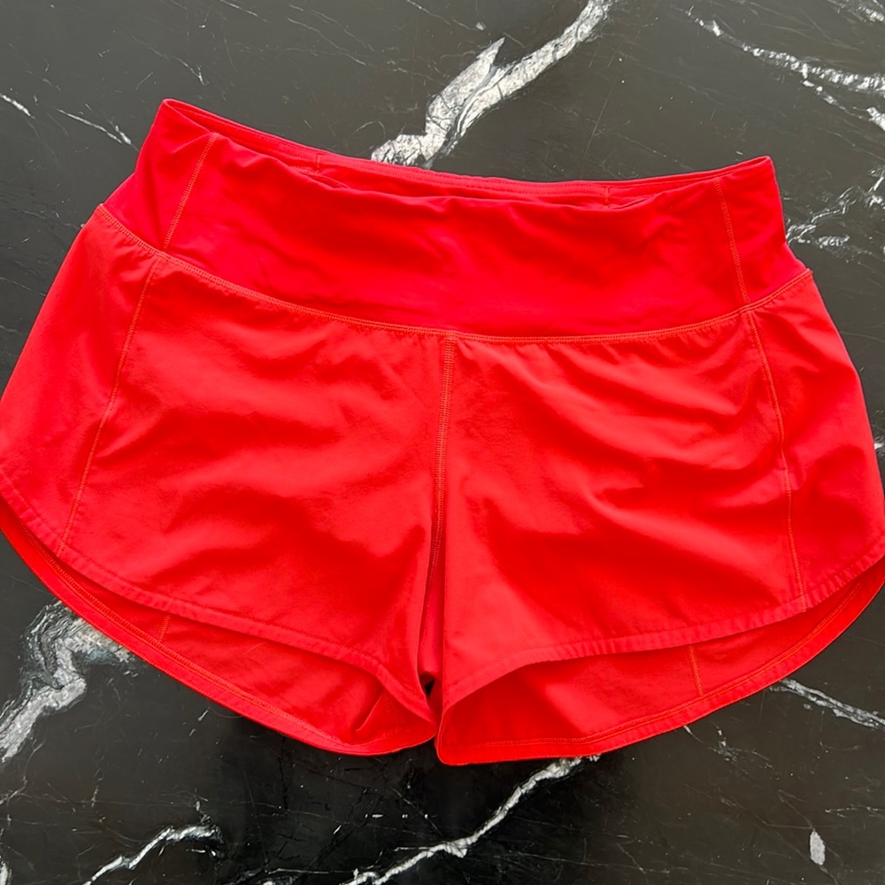 Lululemon Speedup Lined Shorts